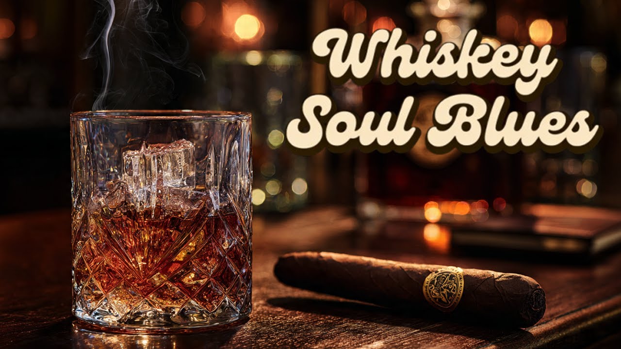 Slow Groove Whiskey Blues | Soulful Melancholic Guitar for Relaxation, Reflection & Late-Night Vibes