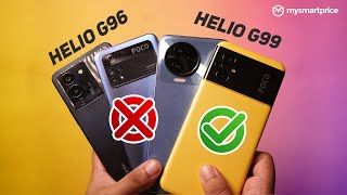 Helio G99 vs Helio G96 ? Poco M5 vs Poco M4 Pro vs Infinix Note 12 Pro vs Infinix Note 12 Turbo