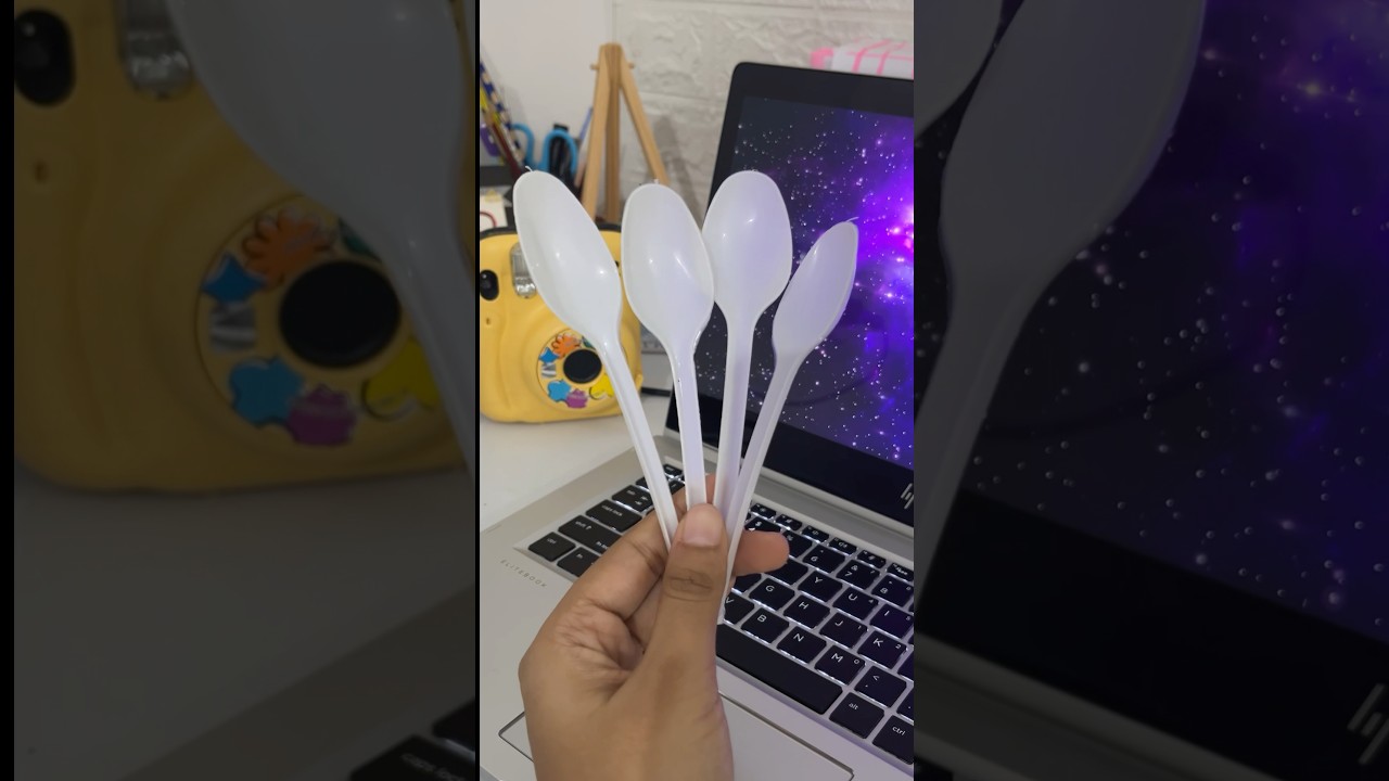 Turn Spoons into Beautiful Tulips 🌷✨ | Easy DIY Craft 