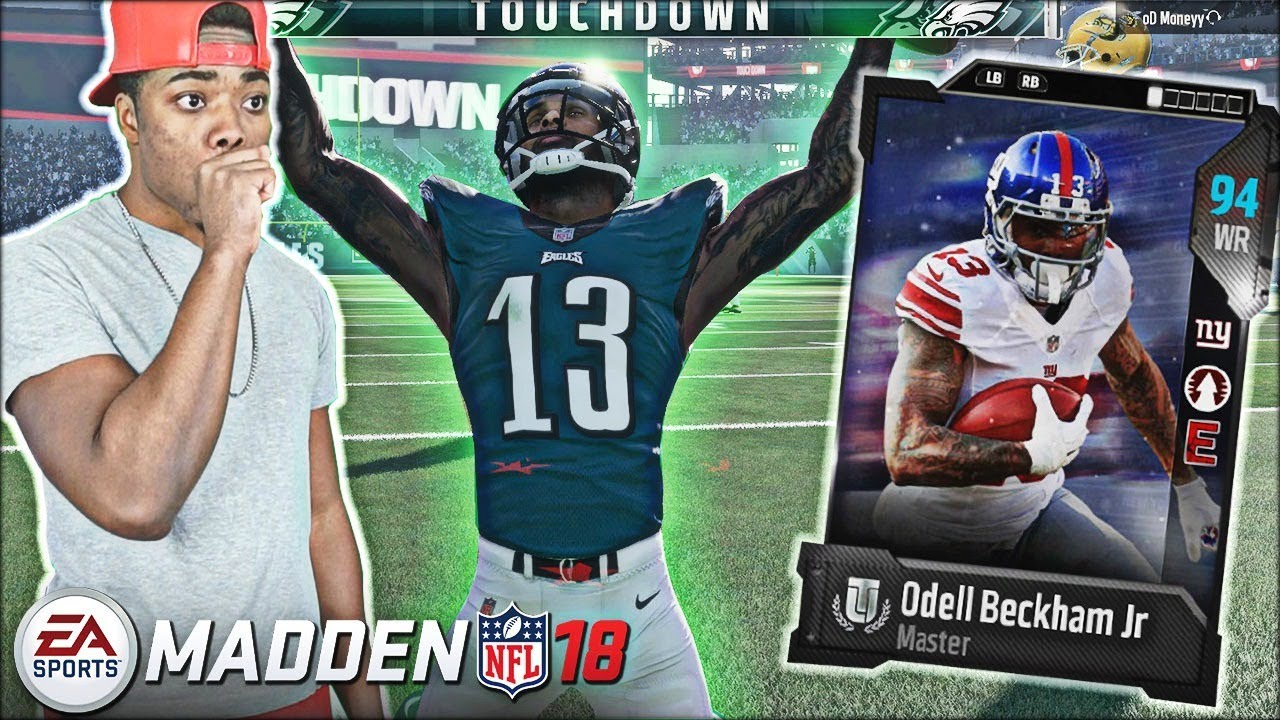 94 Оделл Бекхэм-младший — бог! Ярость — это реальность! | Геймплей Madden 18 Ultimate Team