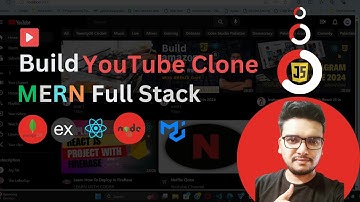 Build YouTube Clone using MERN | React JS Project + Node JS + Express JS + MongoDB