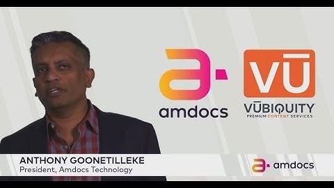 Amdocs announces intent to acquire Vubiquity