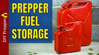 Prepper Fuel Storage: What You Should be Stockpiling