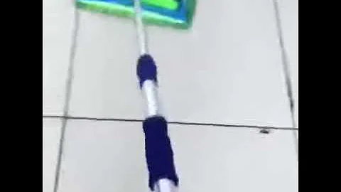 WOW! How to quickly mop the floor?  Only with wate...