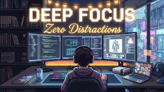 Zero distractions 💻 Deep Focus Music for Developers Designers & Builders | Cozycurrentvibes