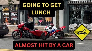 Road Rage Karen Attacks Bikers!! ( Honda, Harley Davidson!)