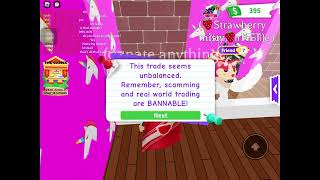 adopt me scammer dont fall for her scam
