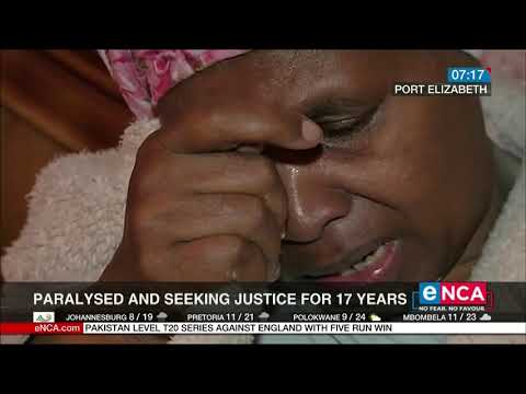 Paralysis and seeking justice for 17 years