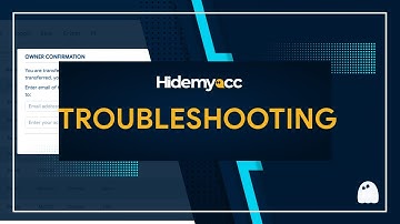 Antidetect Browser Hidemyacc | Troubleshooting Instruction.