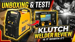 Klutch 120/230V Multi-Process welder. Unboxing, setup, review all settings and testing!