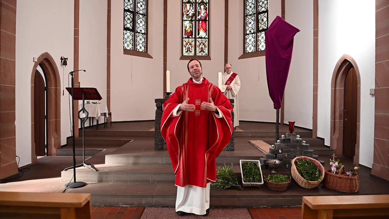 Gottesdienst am Palmsonntag 2020 - YouTube