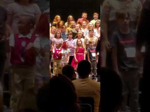 Baresville elementary school 3rd grade spring recital.    March 21, 2023