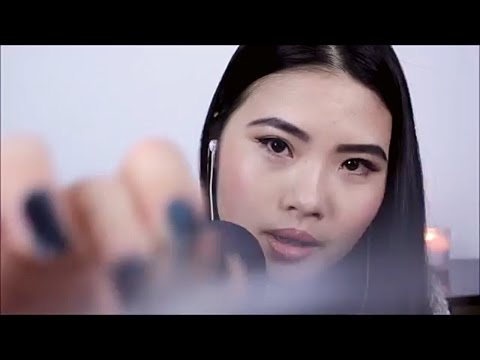 ASMR ~22 Trigger Words For Sleep + Face Brushing~