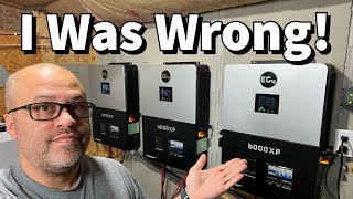 EG4 6000XP Overload and Auto Restart Test  I was wrong!