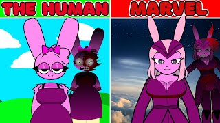 Incredibox Sprunki Retake New Human Vs Marvel Mod Full Hero Comparison