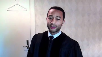 John Legend at Kean University in New Jersey
