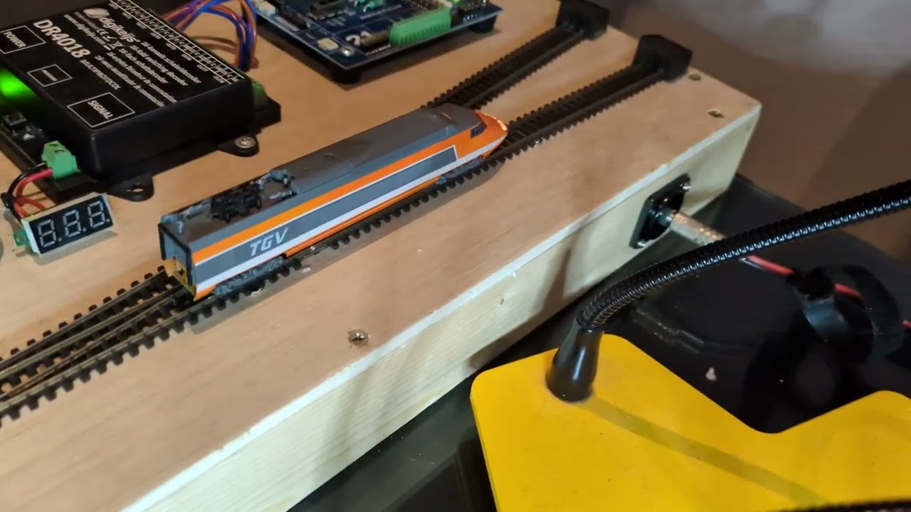 Watch Kato TGV DCC Sound Conversion using ESU LokSound 5 decoder video