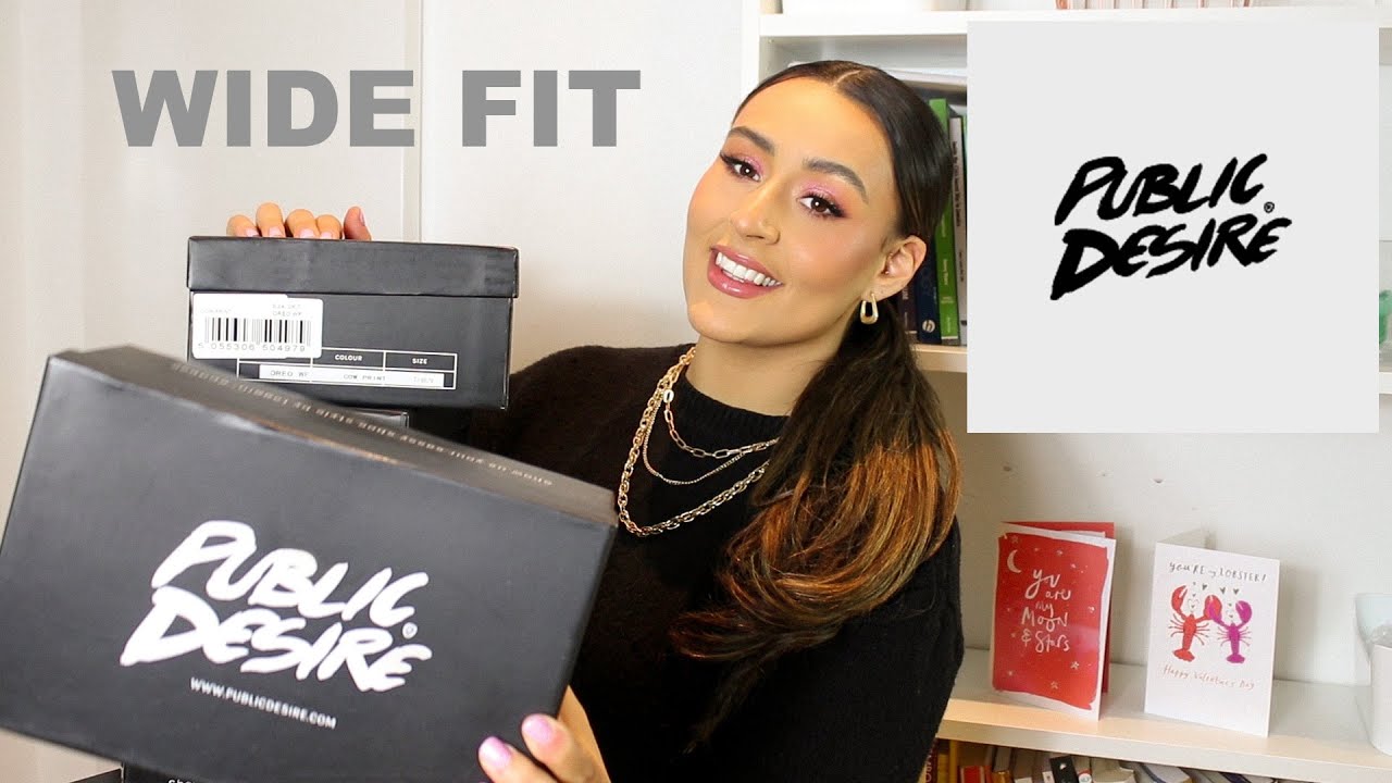 public desire wide fit shoes