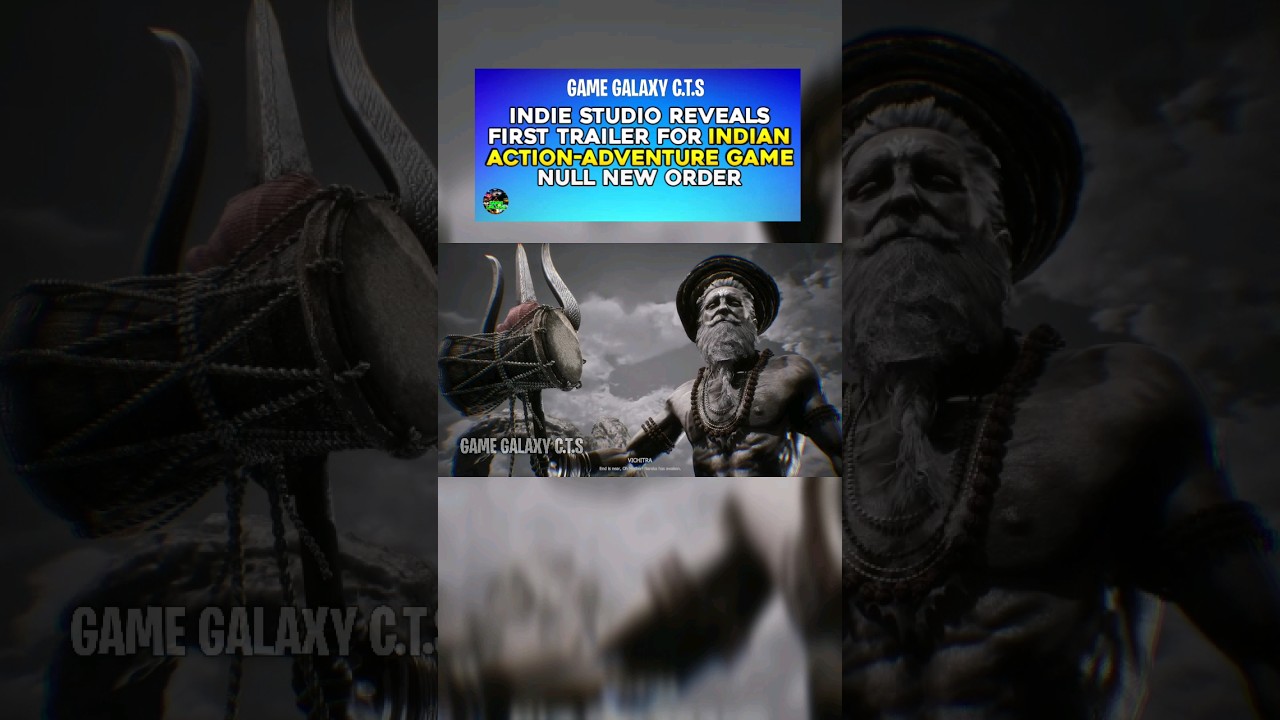 New Indian Action Adventure Game First Trailer Reveals by the INDIE STUDIO | NULL NEW ORDER