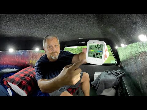 Truck Camping in 100 Degrees w/ a Window Air Conditioner + Bluetti Winner Announcment