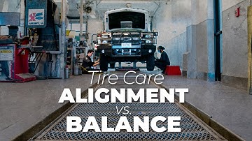 Tire Alignment vs Balance