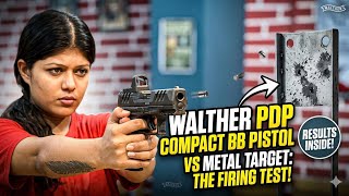 Testing the powerful Umarex Walther PDP Compact 4” CO2 BB Air Pistol