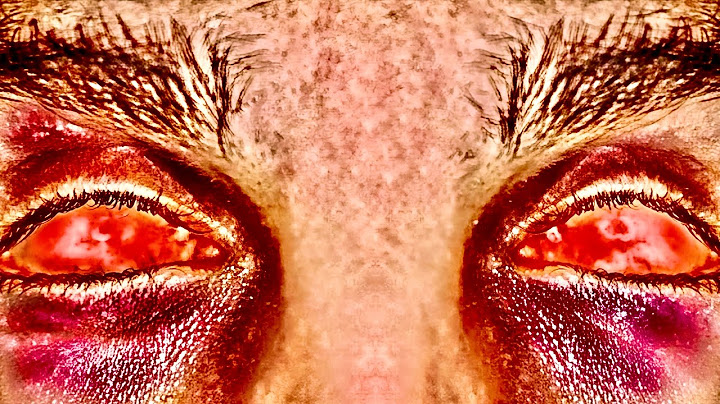 i lost my eyes..