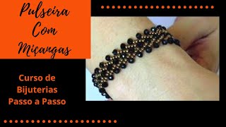 Choker de miçangas e pérolas – Diy