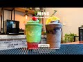Cheers to Christmas! ดื่มดำไปกับเมนูคริสต์มาส 🌲🎄🎅🏼❤️💚 #episode87 #cafevlog #คาเฟ่vlog #카페브이로그
