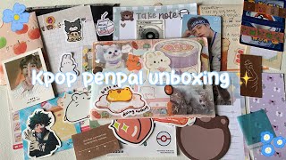 Kpop penpal unboxing | pastel theme ✨