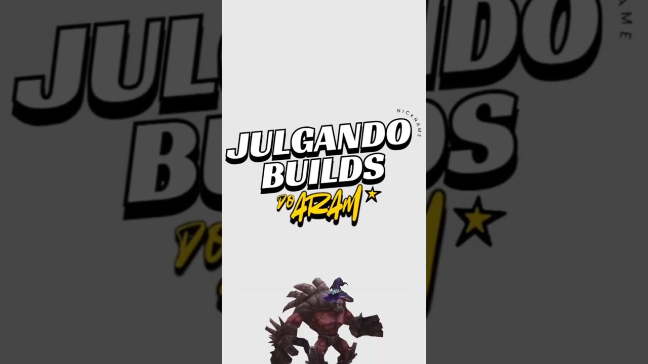 JULGANDO BUILDS DO ARAM: Malphite Ap