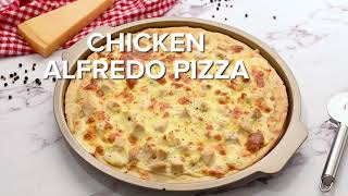 How to Make Chicken Alfredo Pizza