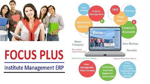 Focus Plus : Institute Management ERP Software by www.solversolutions.in