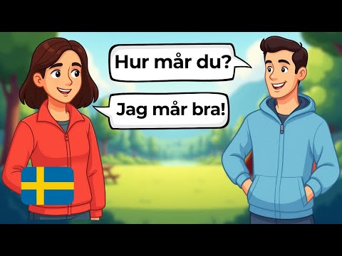 Learn Swedish with Conversations | Basic Questions & Answers (with subtitles)