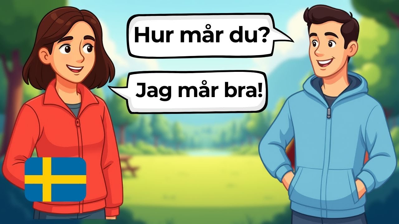 Learn Swedish with Conversations | Basic Questions & Answers (with subtitles)