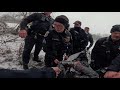 BODY CAM FOOTAGE: Officers rescue fisherman after he falls through ice