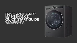 [LG Washer/Dryer Combo] Washer Combo Maintenance