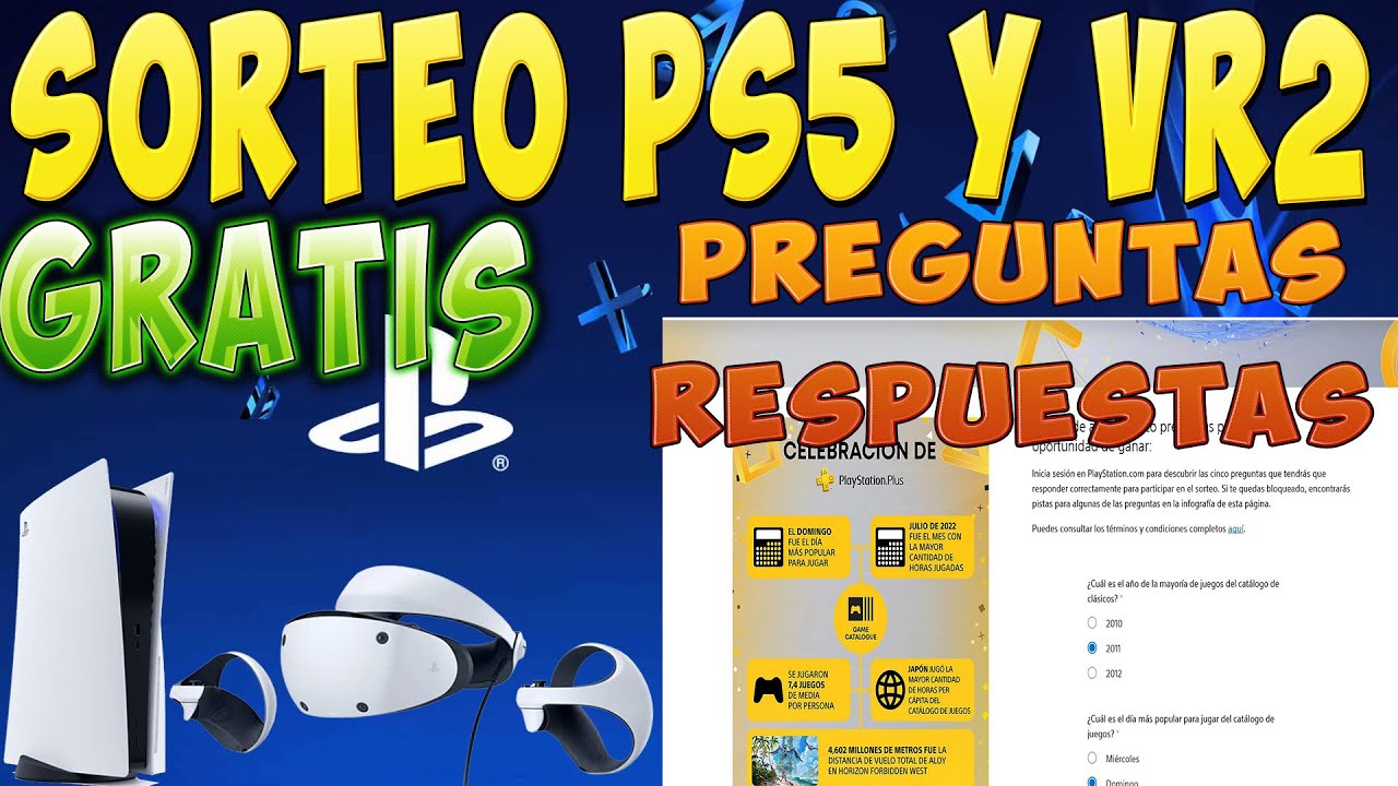 Playstation 5 e VR2 de graça e novos jogos da Plus ! #sorteio #anivers