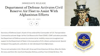 CRAF-'Civilian Reserve Air Fleet' Activation Explained 22 Aug
