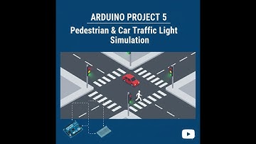 Arduino Project 5 : Pedestrian and Car Traffic Light Simulation