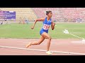 400M Run Girls U18 Final - 36th National Junior Athletics 2021