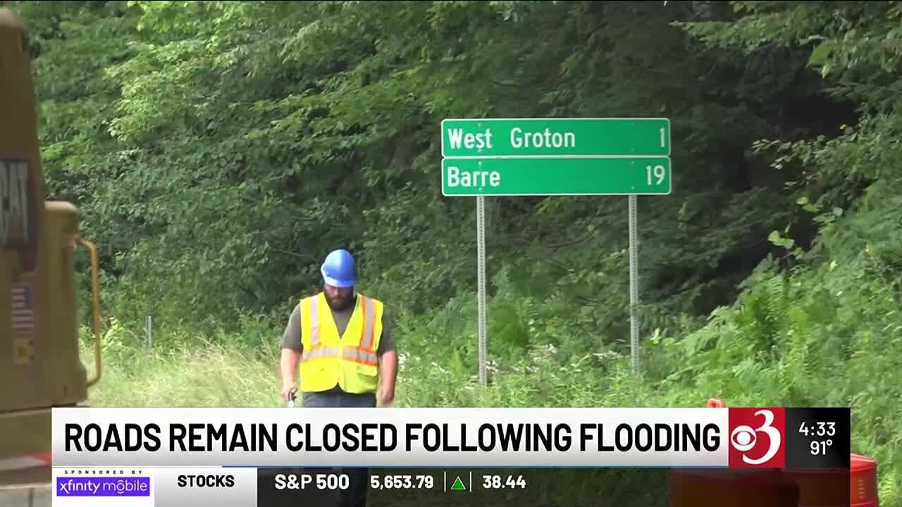 Some state roads remain closed following flooding - YouTube