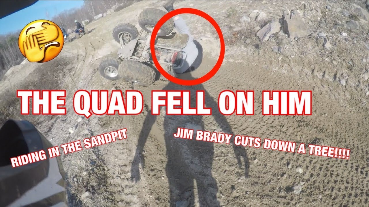Flipping Quads and Sand Pit Riding+new jump
