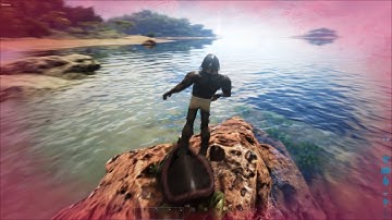 ARK  Survival Evolved | How to farm Biotoxin from Cnidarias the proper way