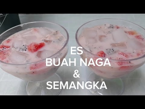 Resep Es Buah Semangka Dan Buah Naga