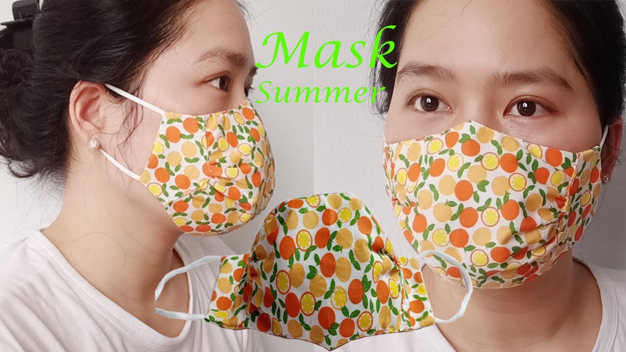 (New Style) Face Mask Sewing Tutorial Cloth Best Fit / Summer Mask
