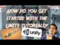 How to get started with the Unity tutorials
