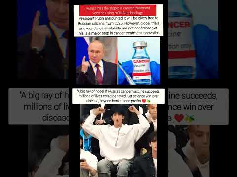 Russia’s Cancer Vaccine: A New Hope for Humanity” #youtubeshorts
