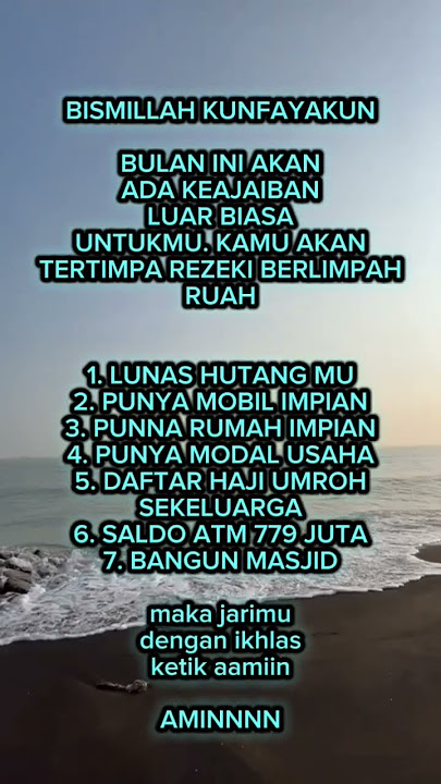 Bismillah Kunfayakun Allah akan Qobulkan HajadMu. amin #islamicvideo #quotes #trendingshorts $#fyp