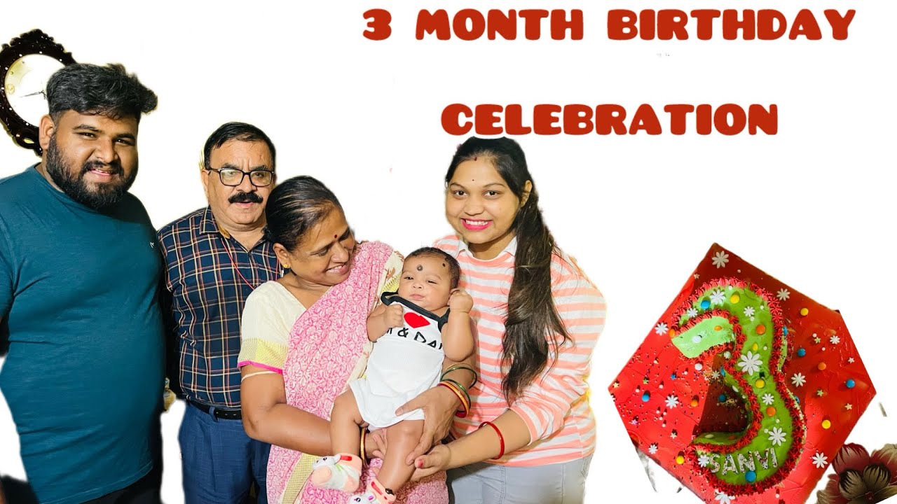 my-sonpari-3-month-birthday-celebration-samirangudan-birthday